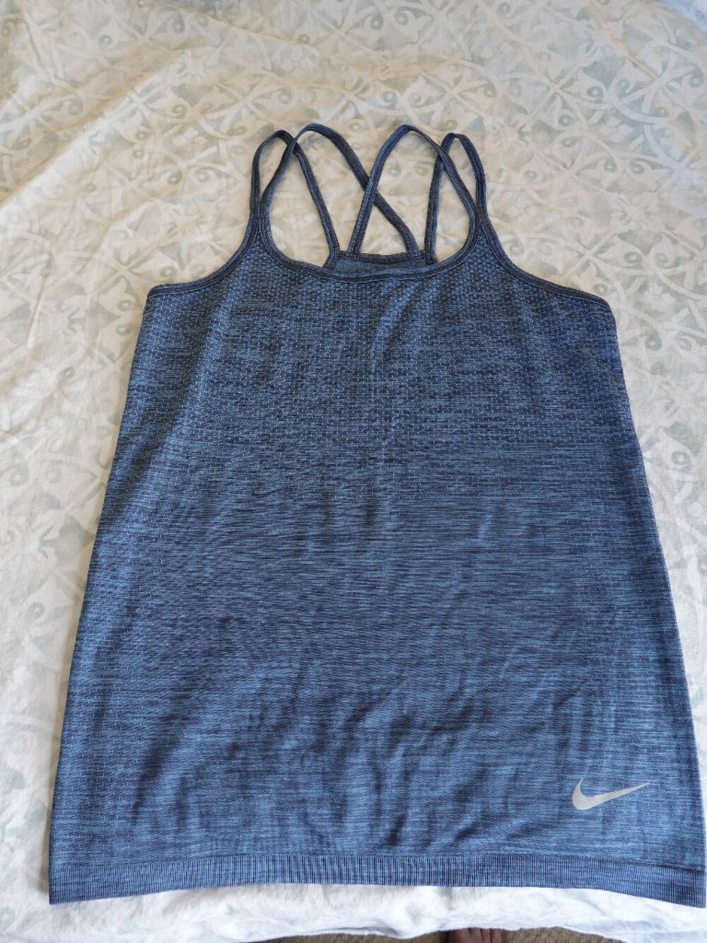Nike tank top, small, blue